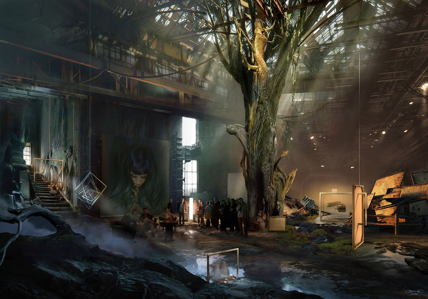 07. Exhibition, 70cm x 100cm, 2014., digitalni medij